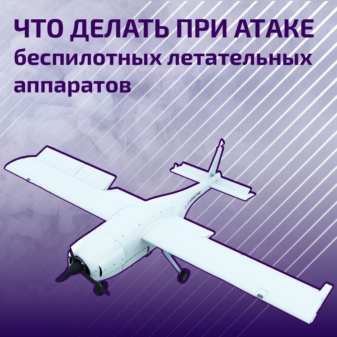 Алгоритм действий при угрозе атаки БПЛА.
